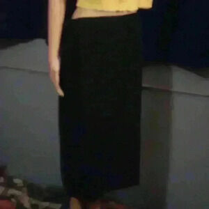Regal Black Skirt - Size Small